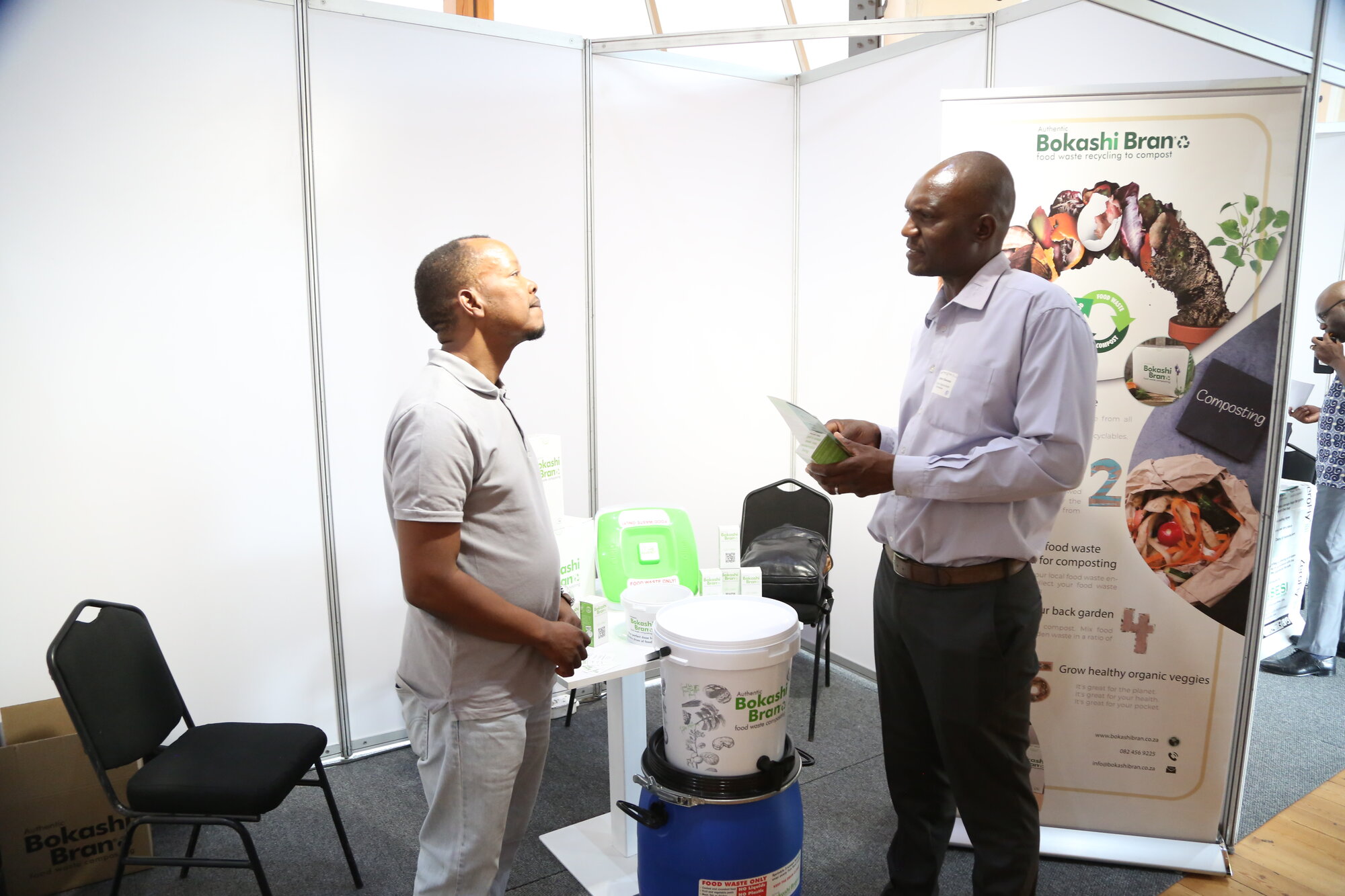 Bokashi Bran exhibition stall