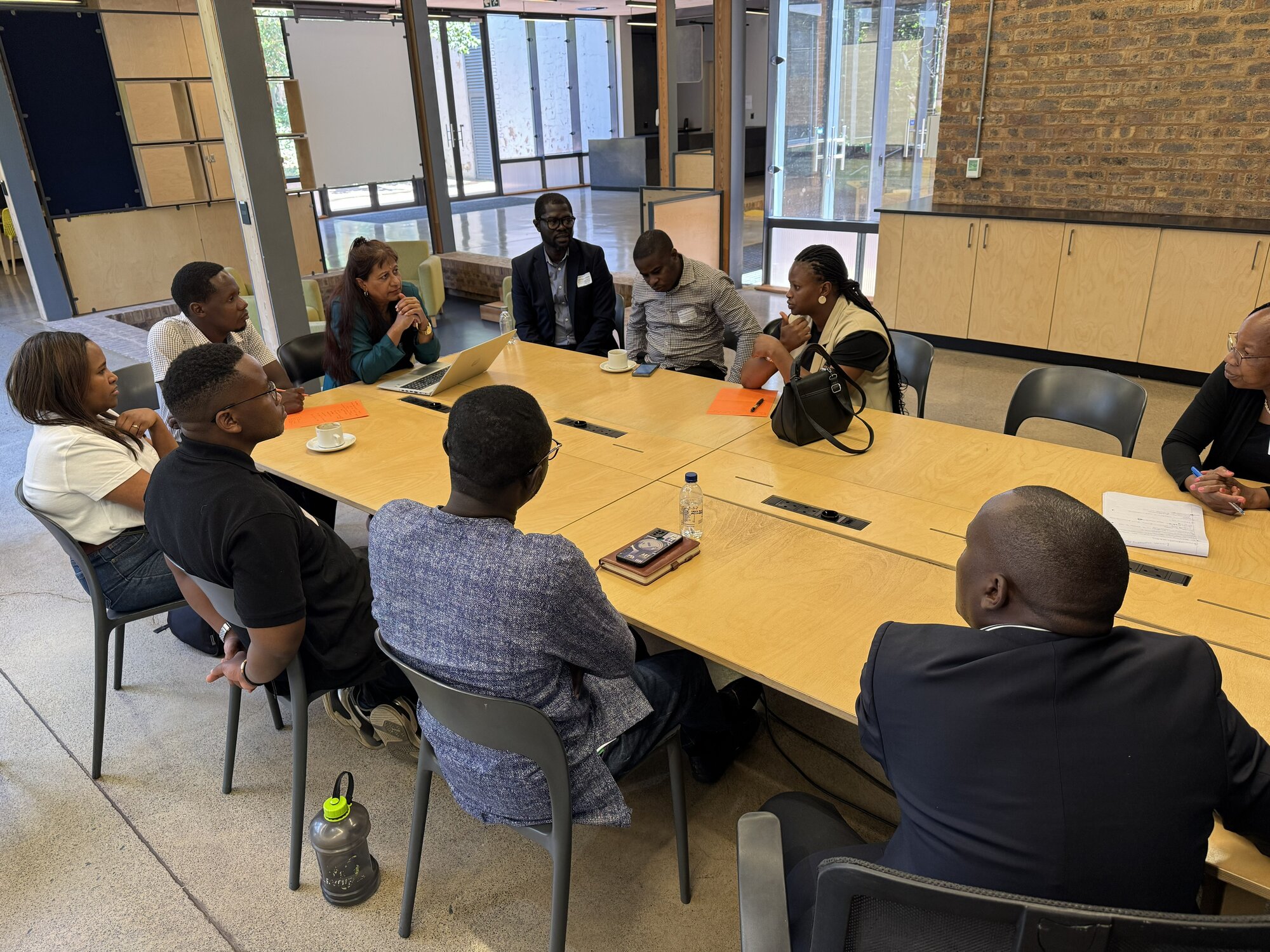 Participants contributing to break out discussion #5