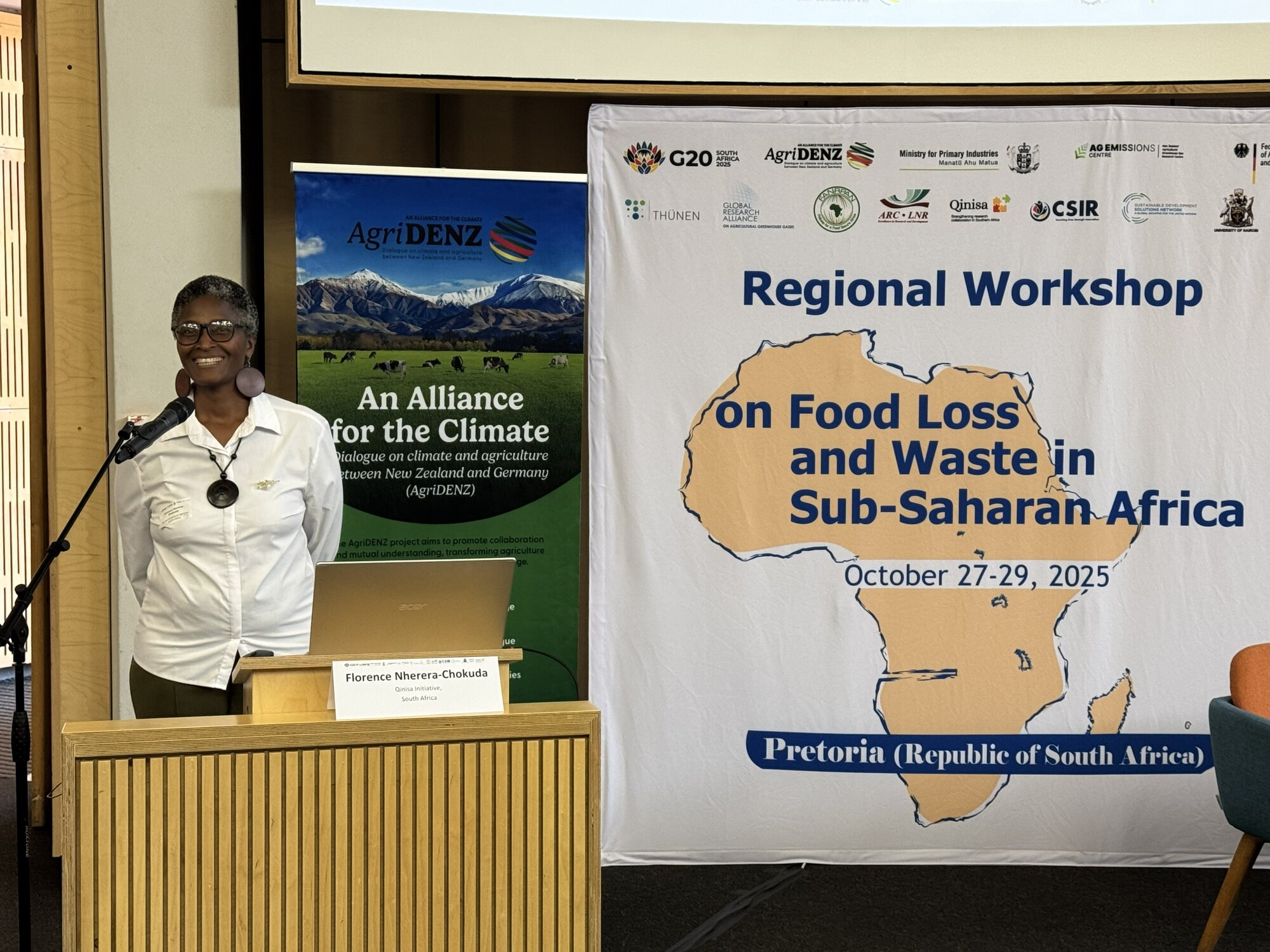 Florence Nherera-Chokuda (Qinisa Initiative, South Africa) chairing session 4