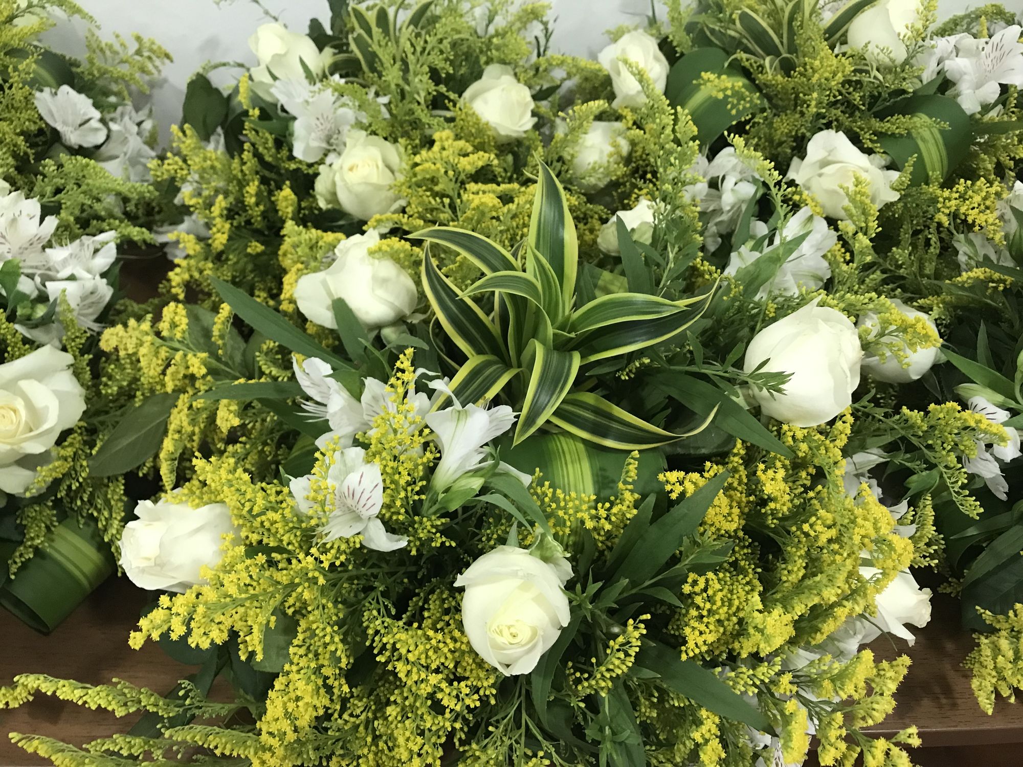 Flower decoration at the Regional Workshop venue.