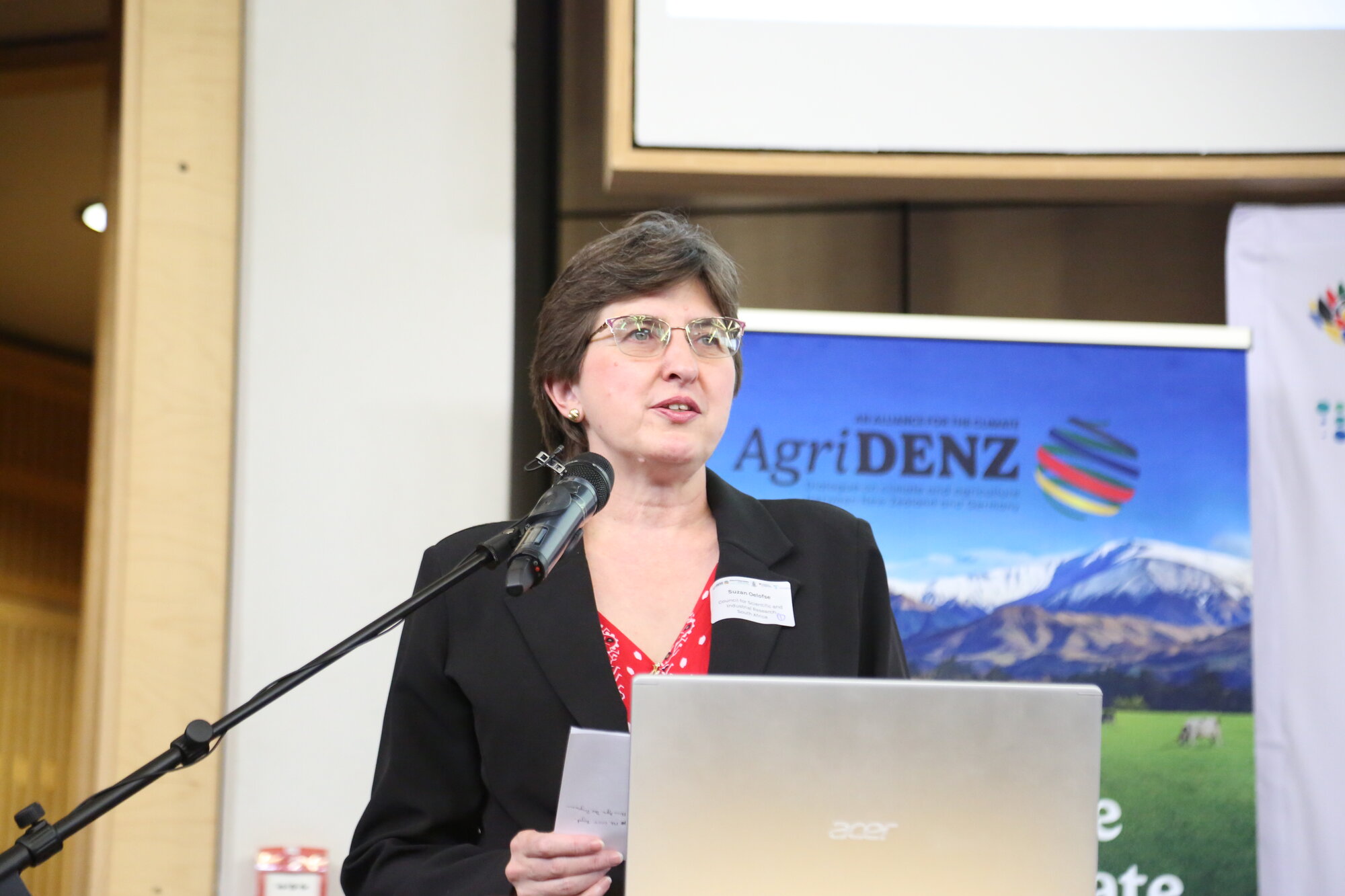 Opening address representative Council for Scientific and Industrial Research, South Africa