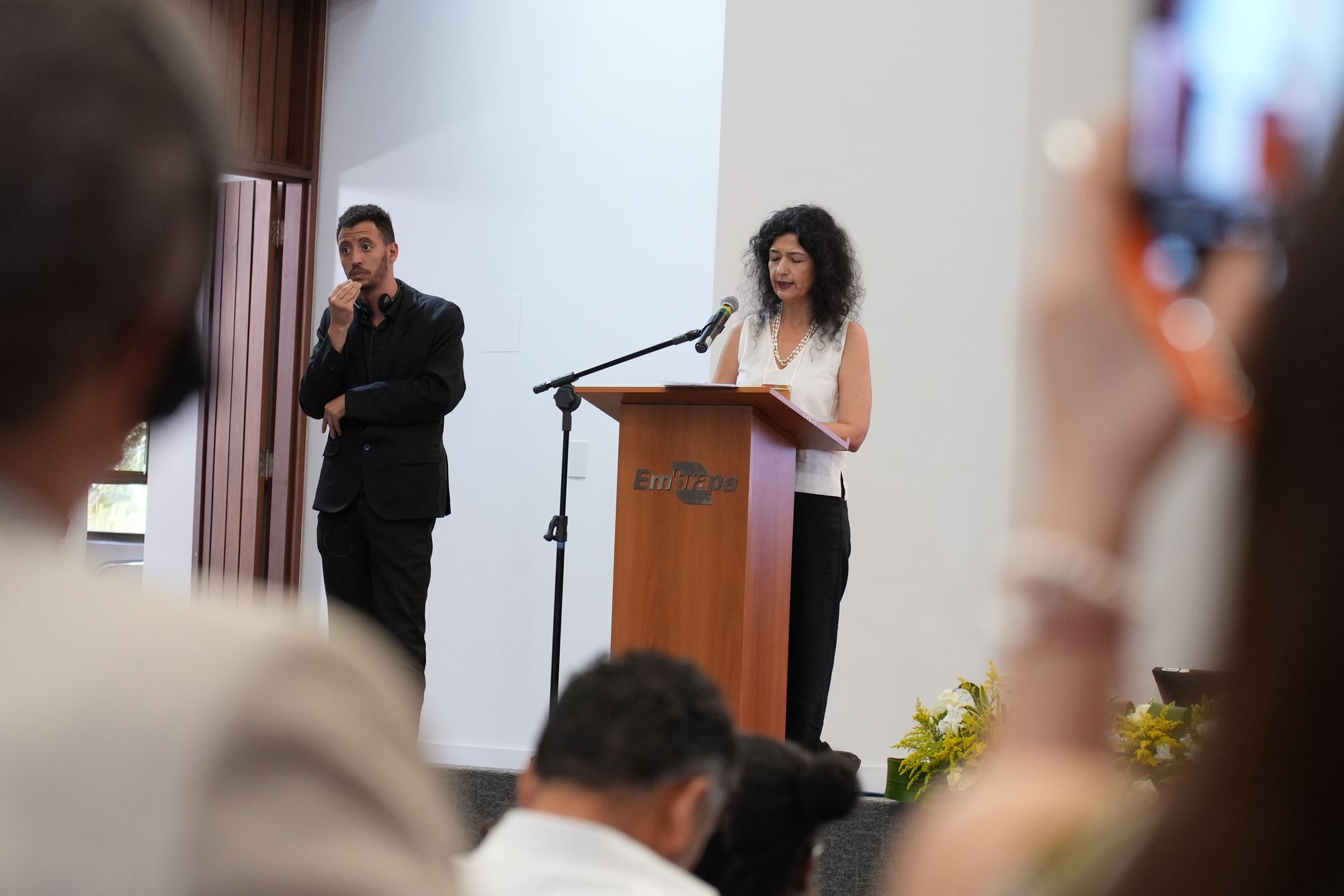 Ms Beatriz Martins Carneiro from UNEP highlights the impact of FLW on the environment.