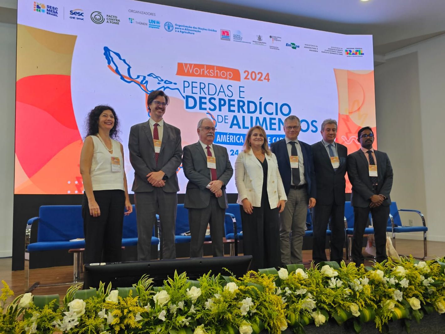Opening panel at the Regional Workshop on Food Loss and Waste Prevention in Latin America and the Caribbean.