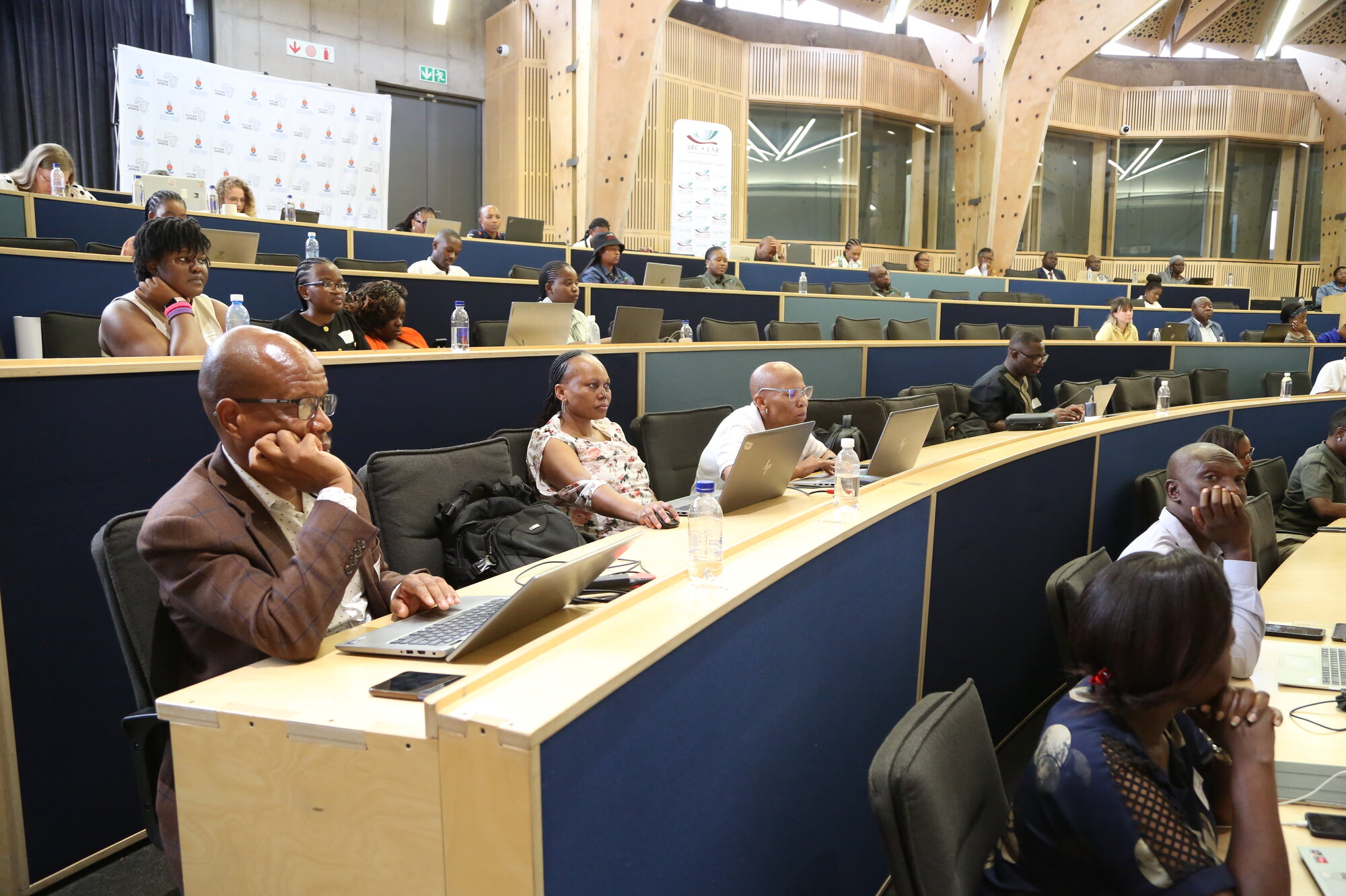 Participants listening to session 2