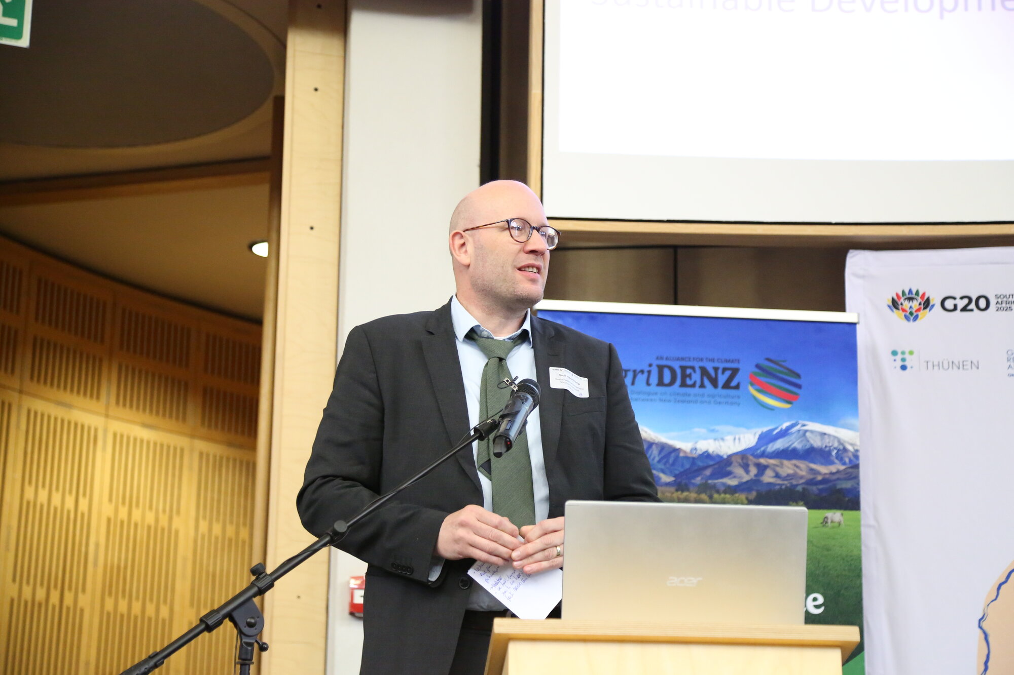 Opening address by representative Sustainable Development Solutions Network