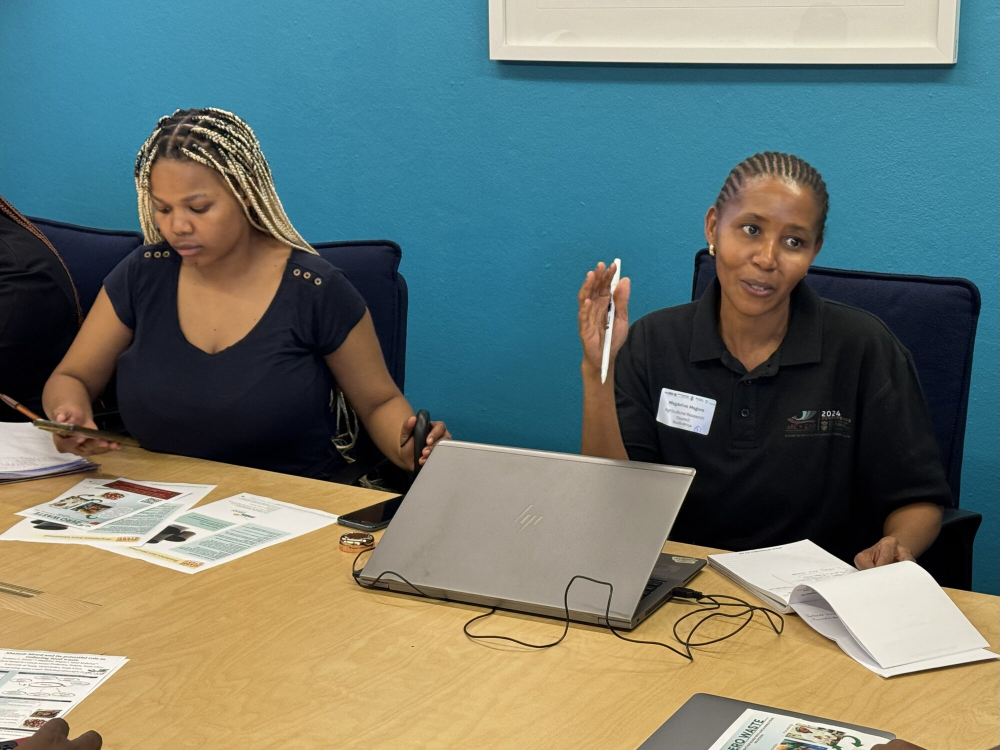 Participants contributing to break out discussion #7