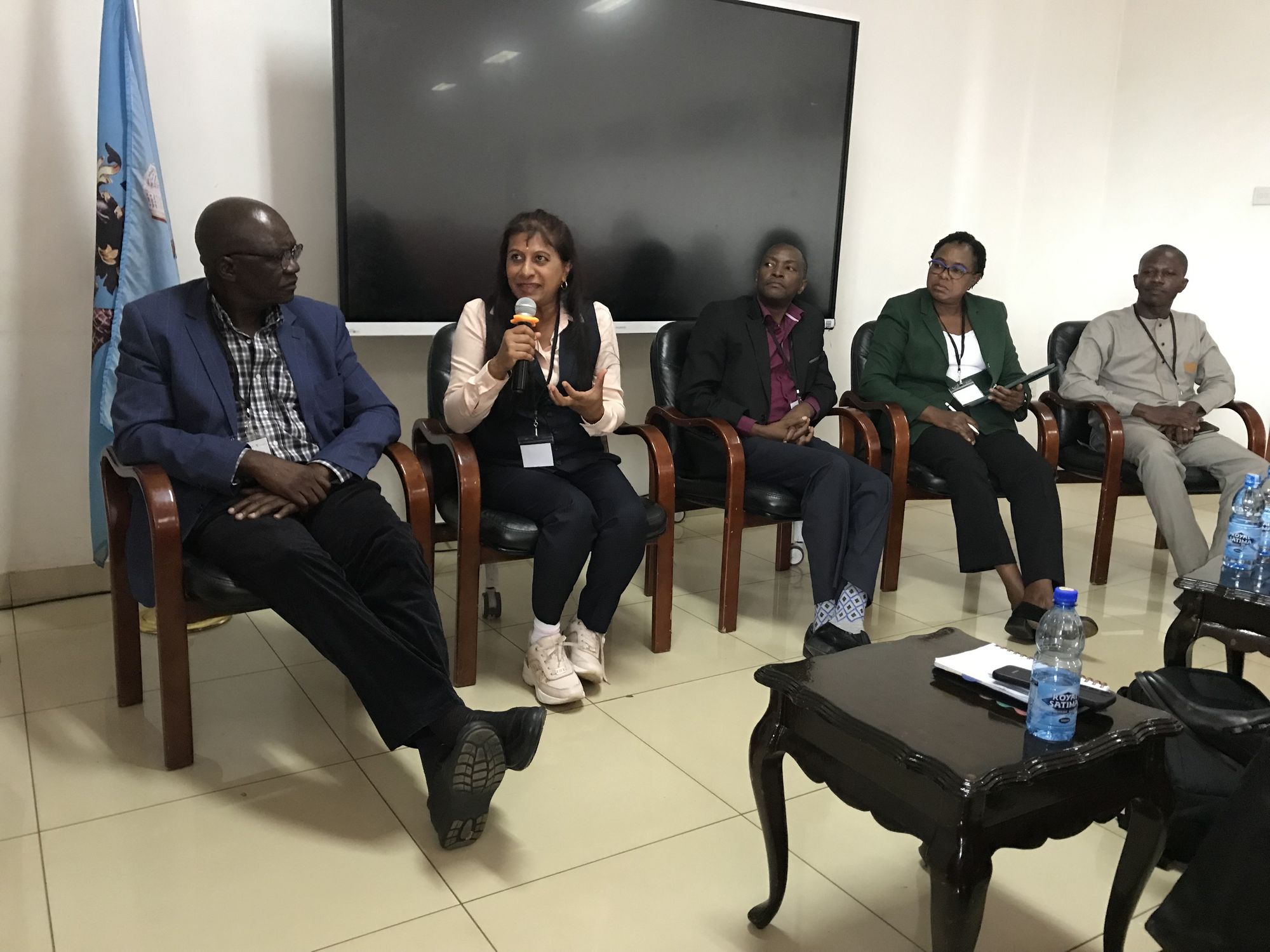 The national expert panel discussion was facilitated by Mr Cephas Taruvinga, Dr Daya Goburdhun (Mauritius), Dr Anthony Gikuri (Tanzania), Dr Kampengele Muntanga Mapani (Zambia), and Dr Miezah Kodwo (Ghana).