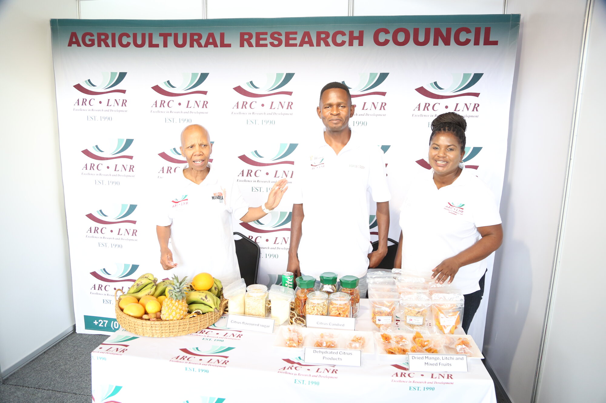 Agricultural Research Council (ARC) exhibition stall