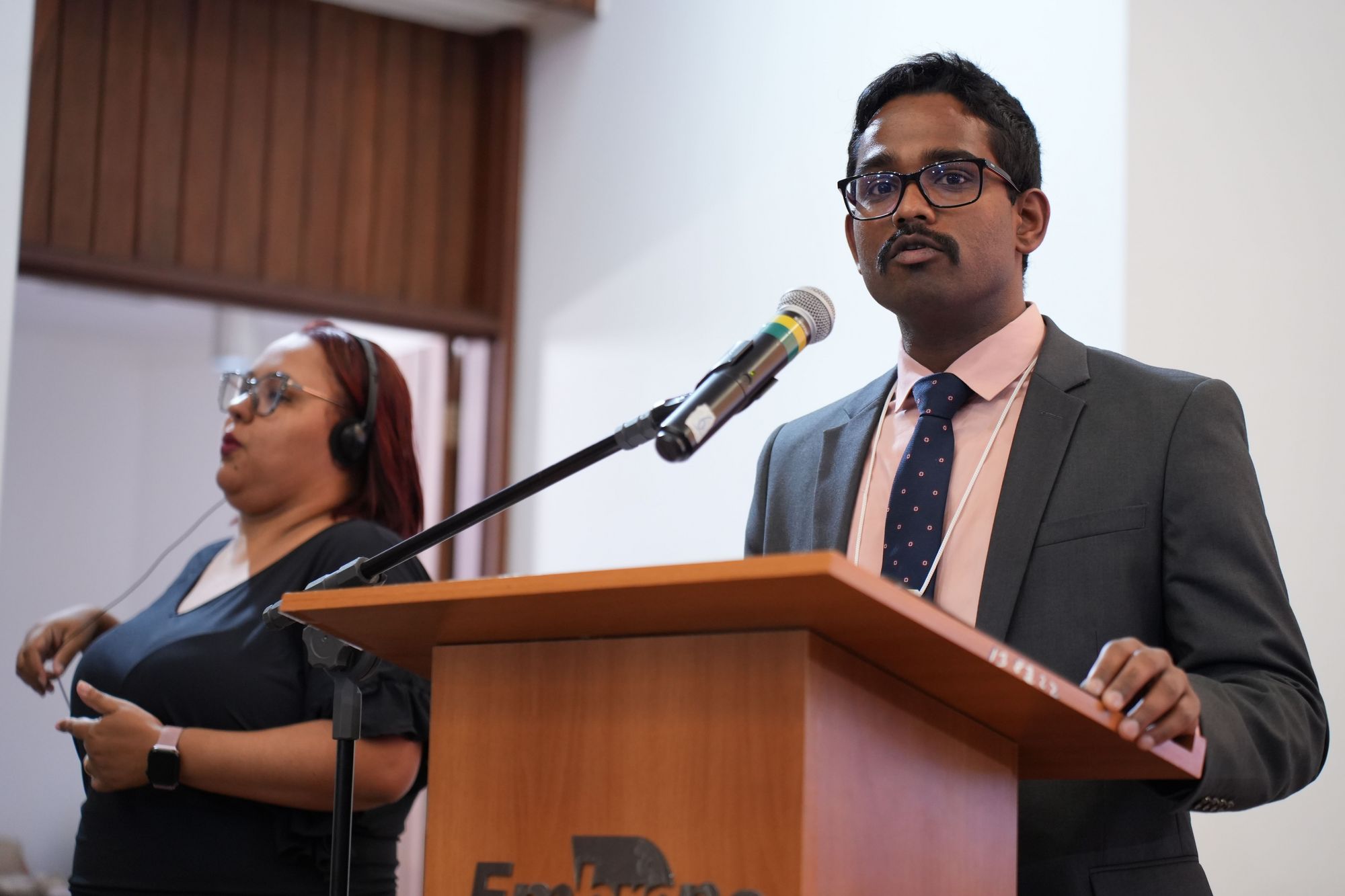 Mr Chanjief Chandrakumar welcomes the participants on behalf of the Ministry of Primary Industries as funding entity and Global Research Alliance, both from New Zealand.