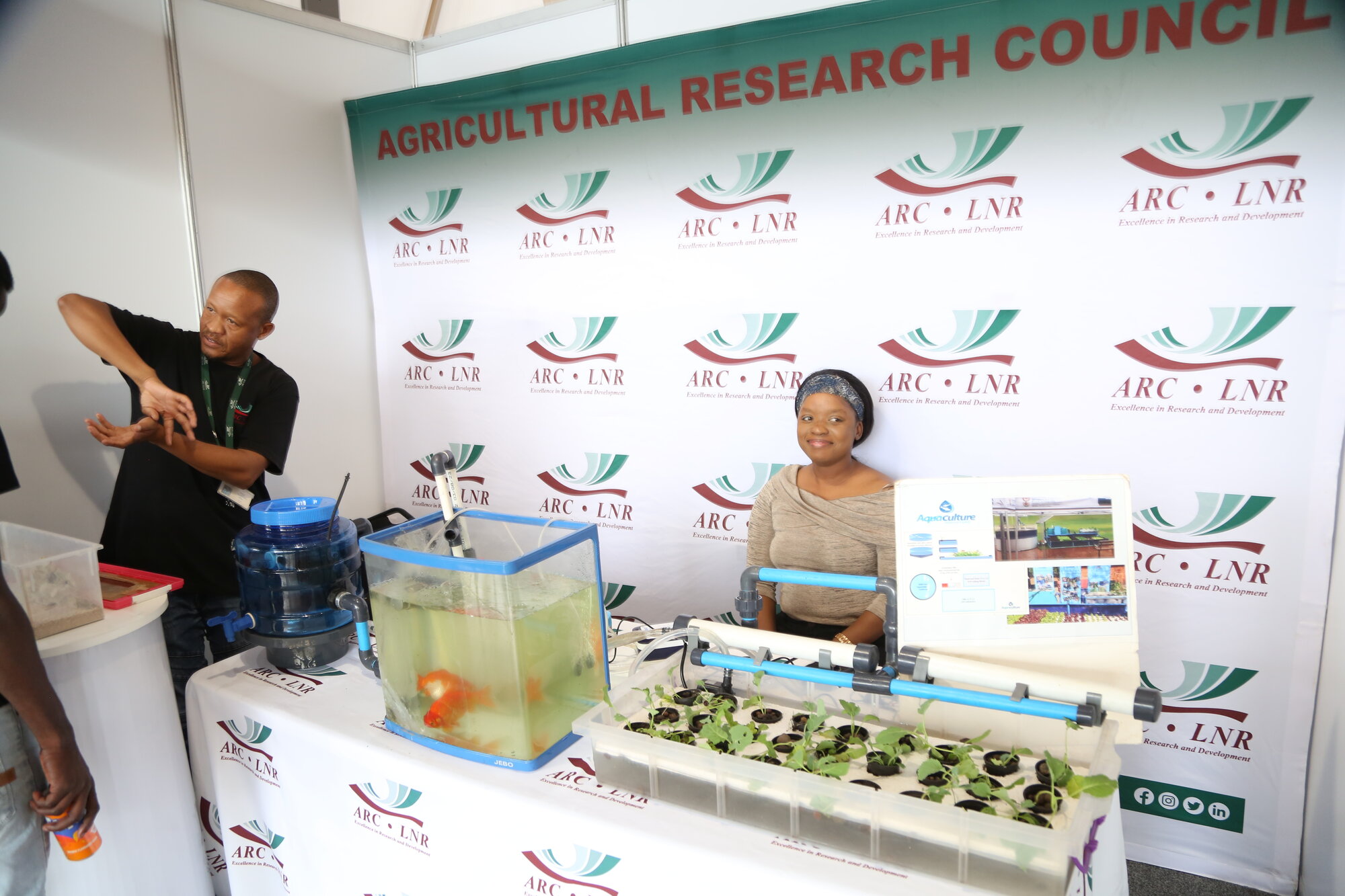 Agricultural Research Council (ARC) exhibition stall